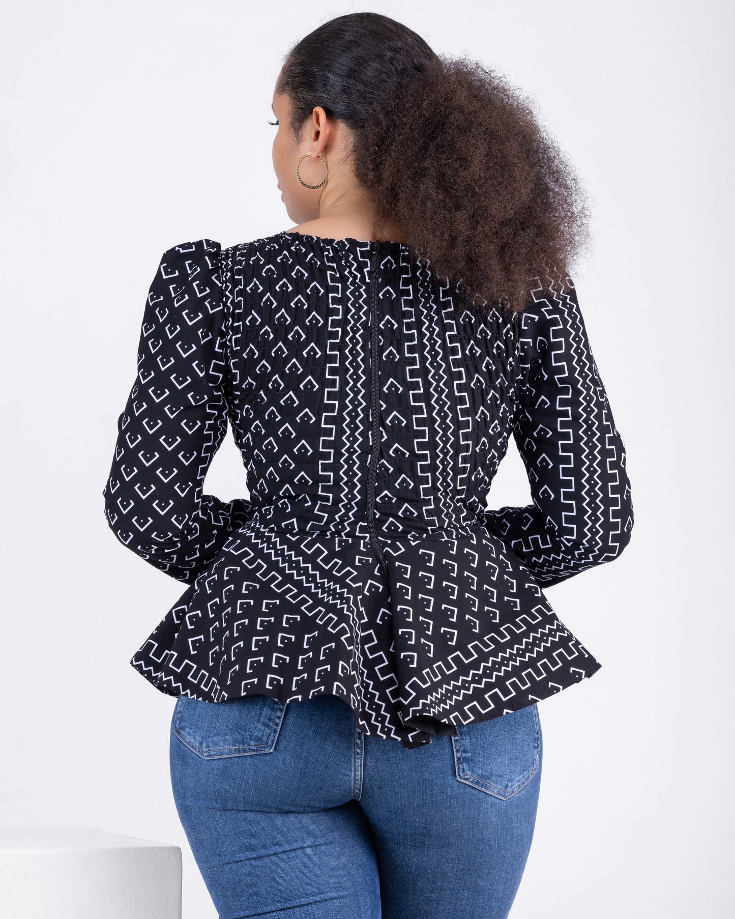 Pré commande Top bogolan noir