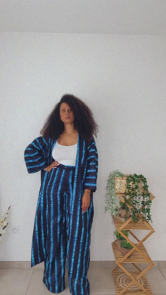 Kimono et pantalon Mariame