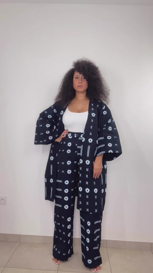 Kimono et pantalon  "Nigbé Loqui"
