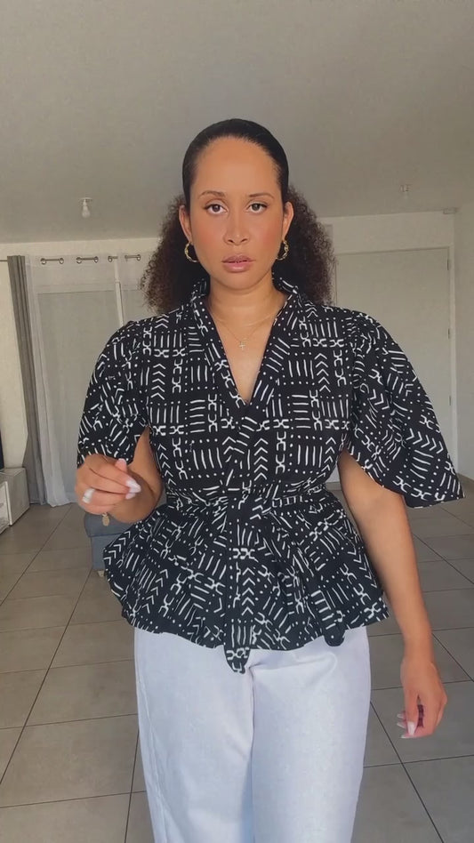 Pré commande Top Gboflè Tokpi noir