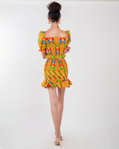 Top et jupe "yoroboua"