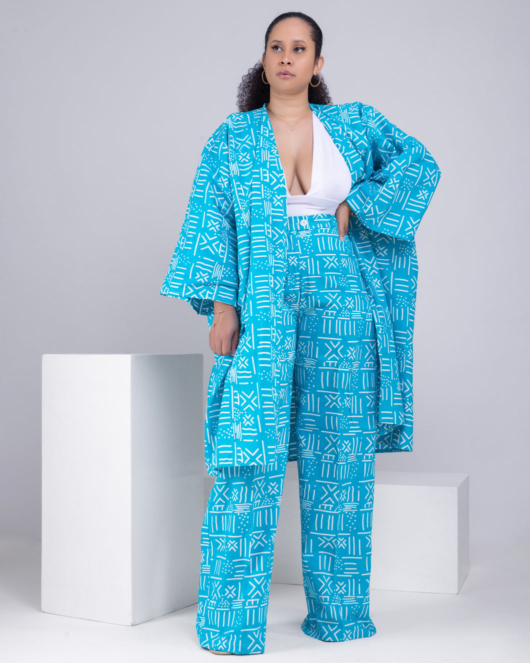 Kimono et pantalon 