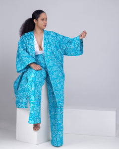Kimono et pantalon "Nigbé Loqui"