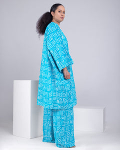 Kimono et pantalon "Nigbé Loqui"